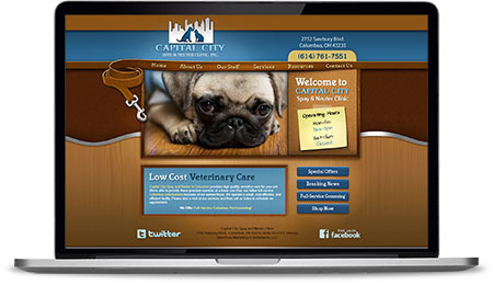 vet web design