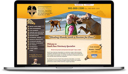 web design for veterinarians