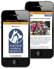 veterinary hospital mobile site