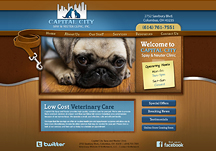 veterinary clinic websites